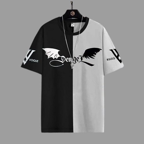 Stylish Half Sleeve T-shirt(লকেট হবে না)