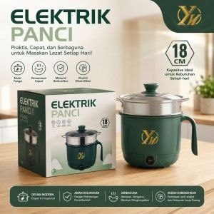 💥Electric Panci Non-stick Cooking Pot  Mini cooking pot - 💥Mini cooking pot - এক পাত্রেই সব রান্নার সমাধান!!💥💥