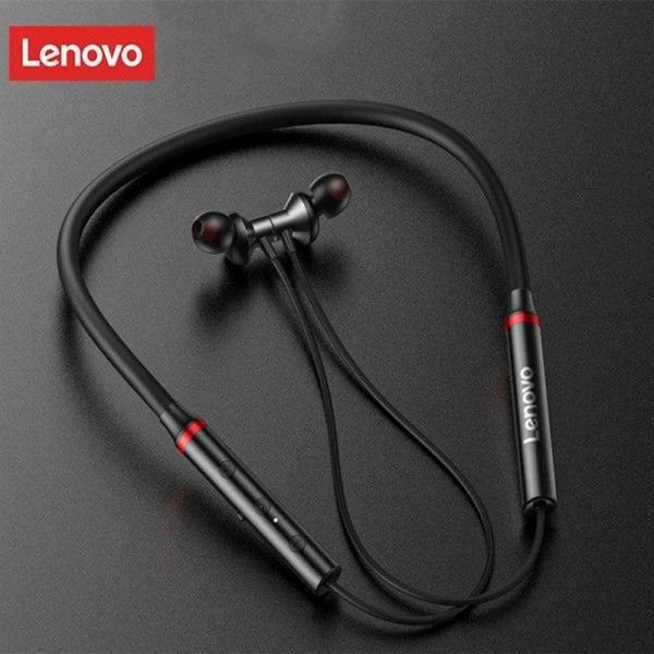 Lenovo Upgraded Hanging NeckEarphones Sports Bluetooth Earphones (6D Surround Sound) 🔴🏃‍♂️