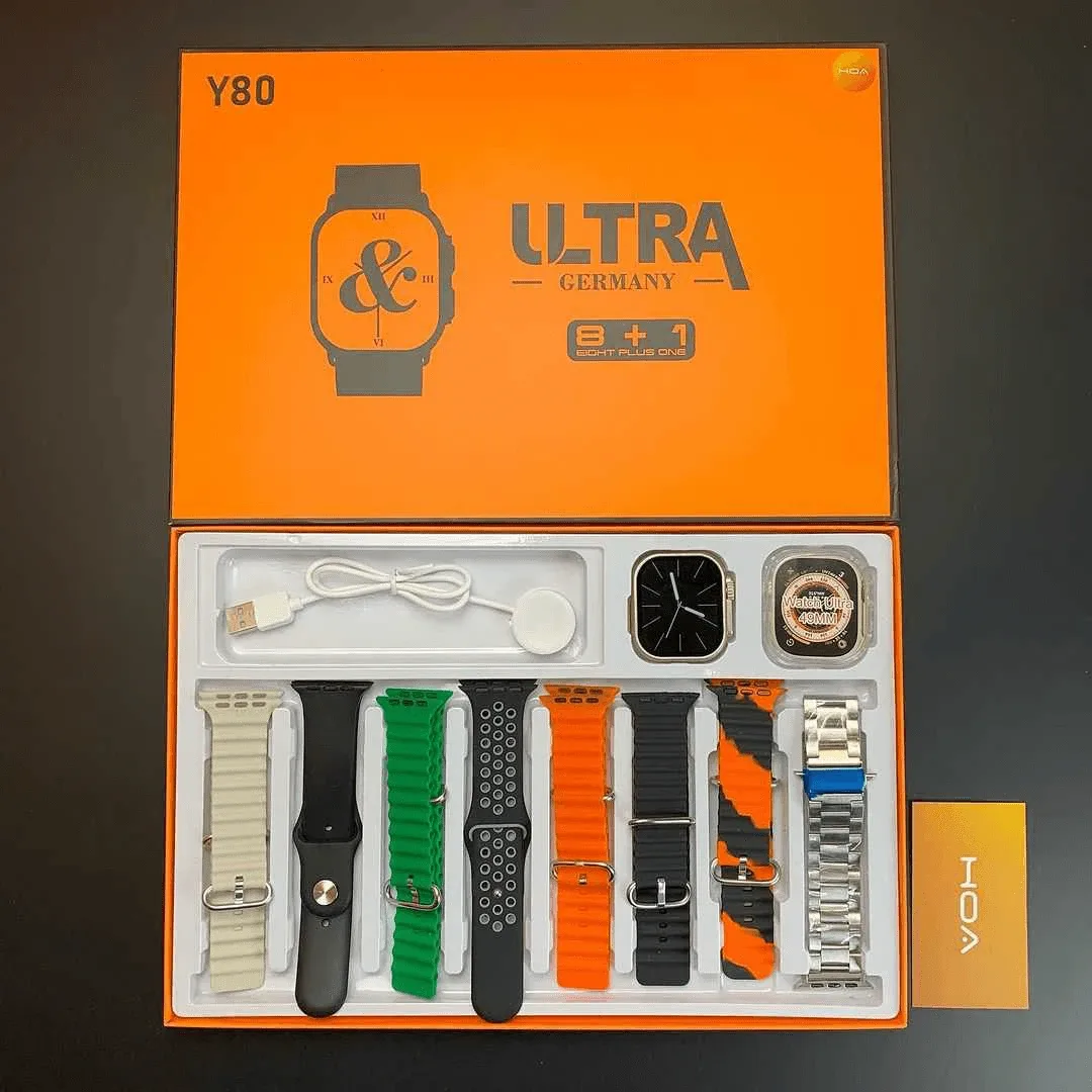 Ultra Germany Y80 Smart Watch 🔥