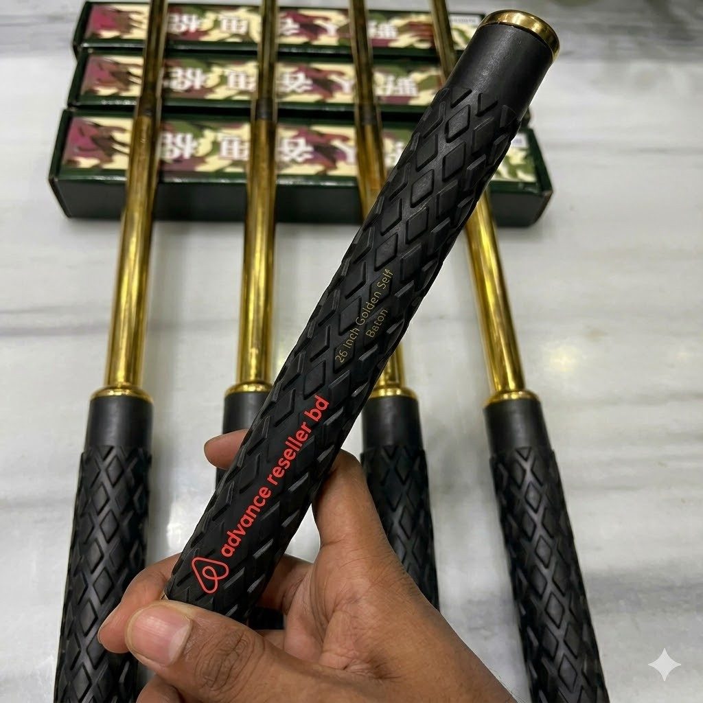 🛡️ Golden Self Defence Stick — Premium Collection ✨