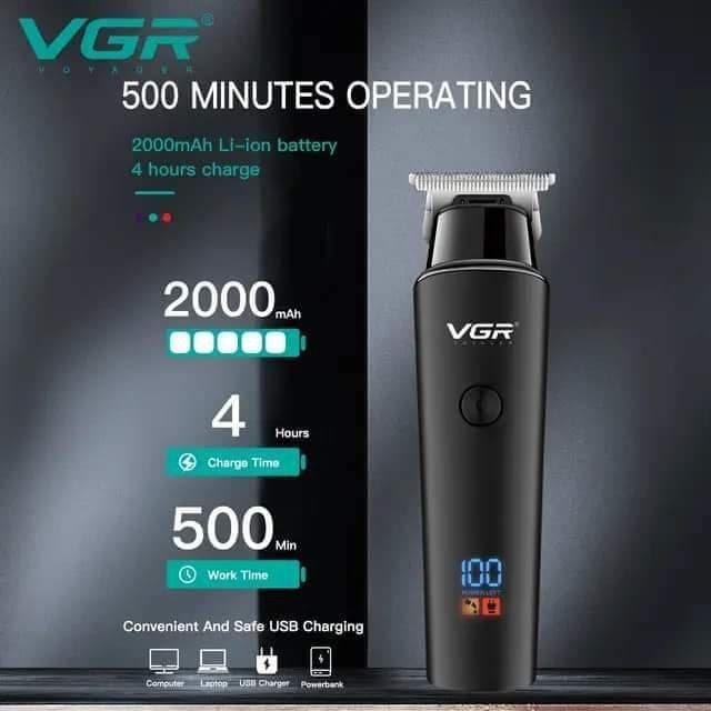 💥৫০০ মিনিট চলবে এক চার্জে,... VGR ব্রান্ডের পোডাক্ট ভালো হবে এটাই স্বাভাবিক,, আর ভালো জিনিসকে সবাই ভালো বলে,, যা কাস্টোমারের রিভিউ দেখলেই বোঝা যায়, 💥