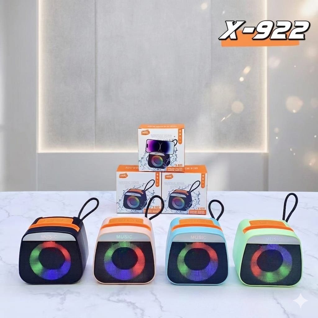 🔊✨ X-922 Bluetooth RGB Speaker ✨🔊