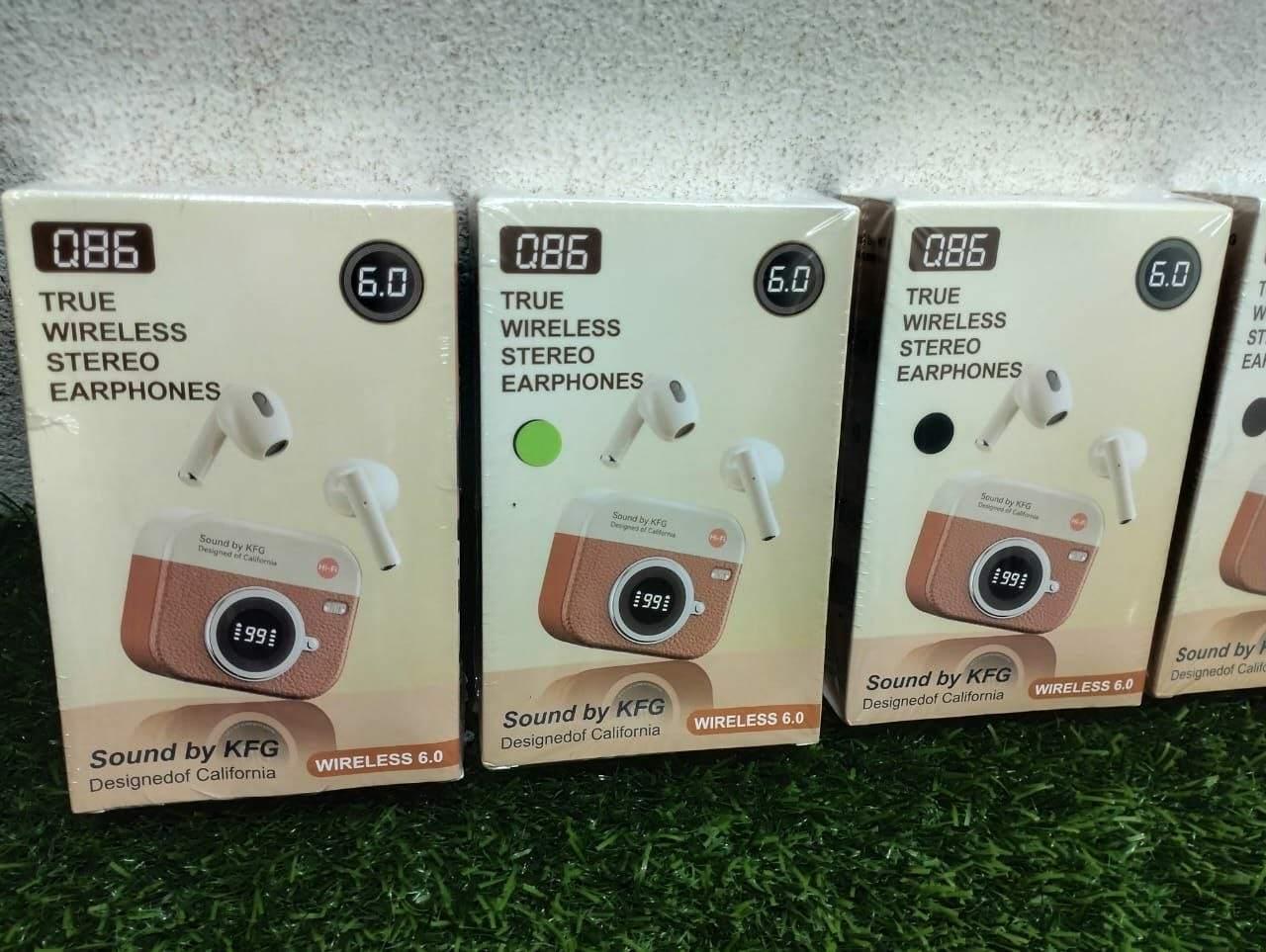 🔥 Q86 True Wireless Stereo Earbuds 🔥