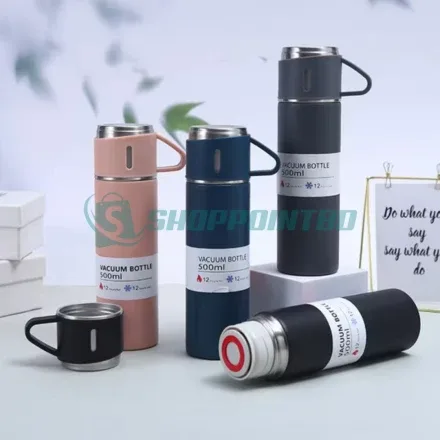 ১০০% অরিজিনাল প্রিমিয়াম স্টেইনলেস স্টিল ভ্যাকুয়াম ফ্লাস্ক – ৫০০ মি.লি.