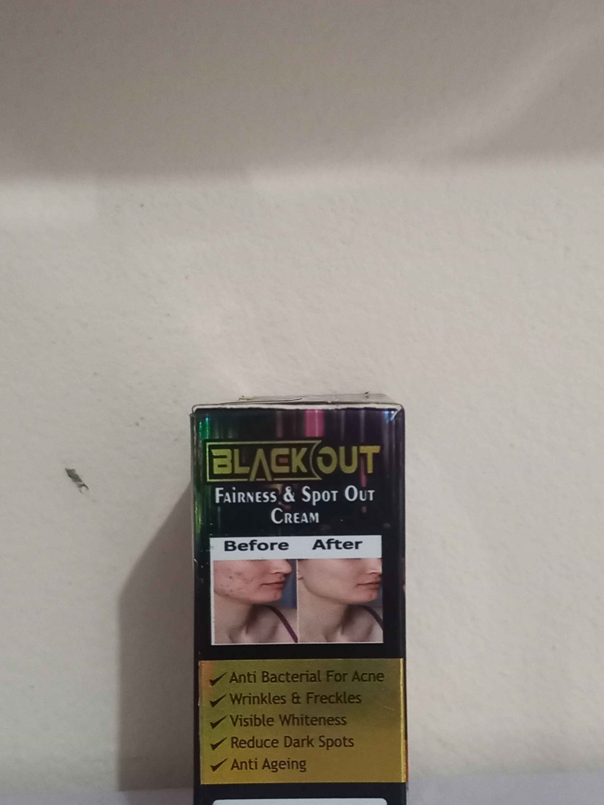 ORGANIC Black Out Fairness & Spot Out Cream (with SPF 30)