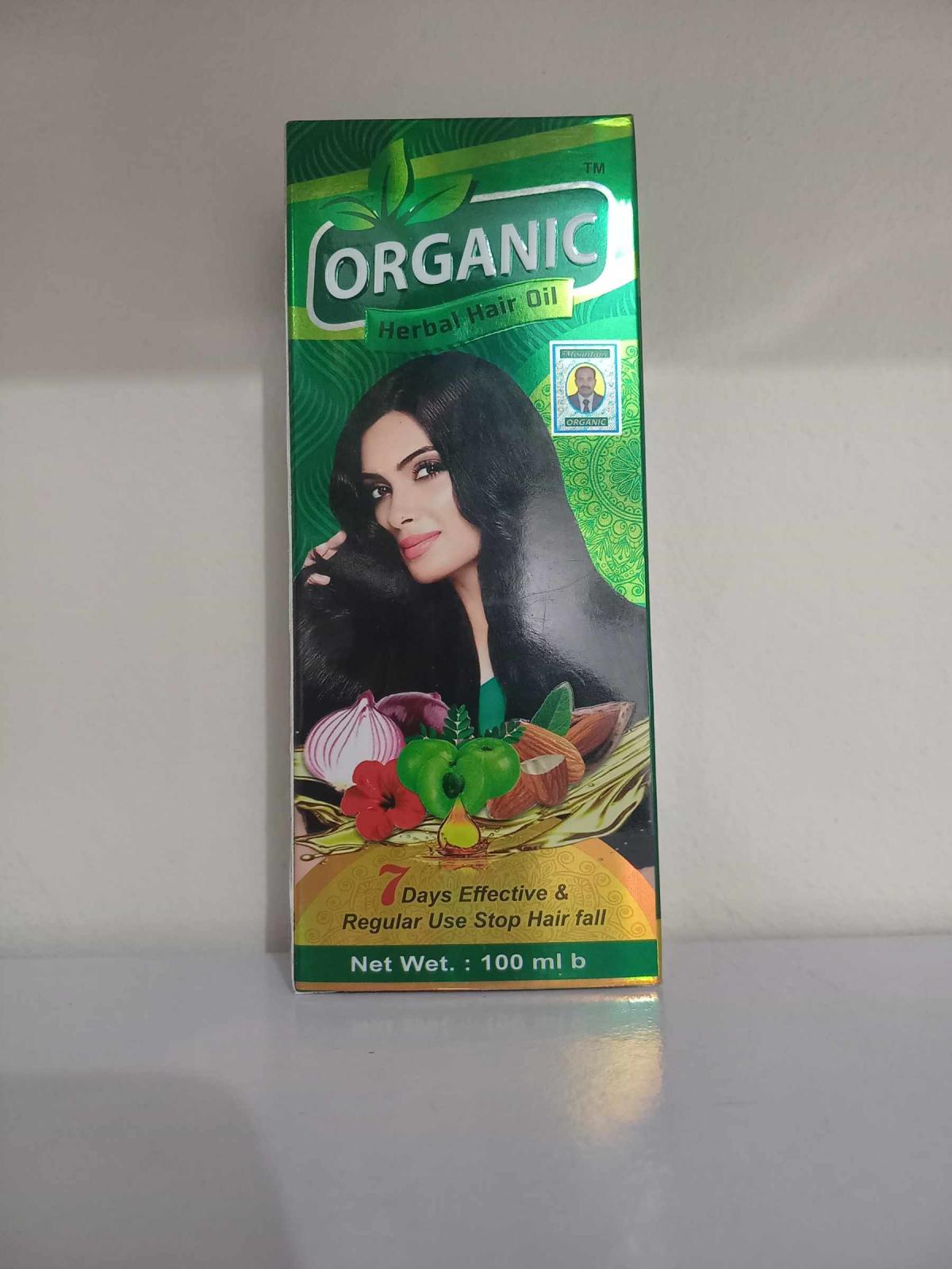 Organic Herbal Hair Oil (100 ml)