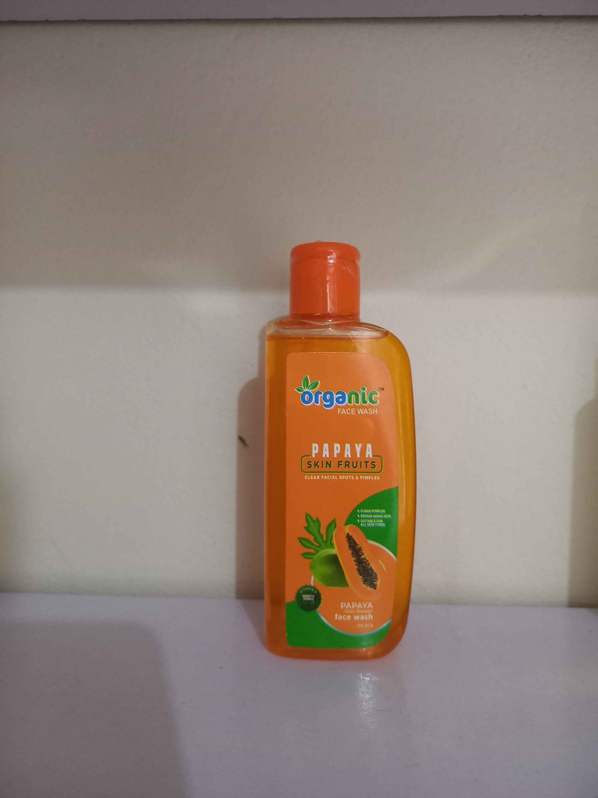 Organic Papaya Skin Fruits Face Wash