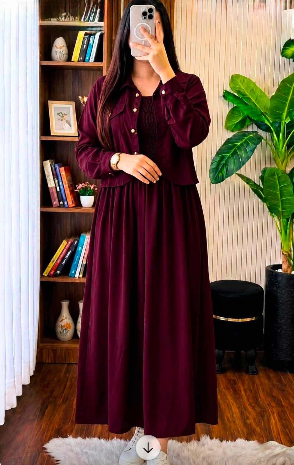 Georette Two piece gown set