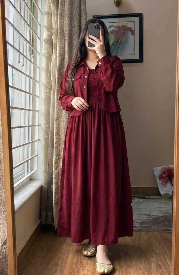 Georette Two piece gown set
