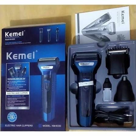 Kemei KM-6330 3-in-1 Hair Shaving Machine