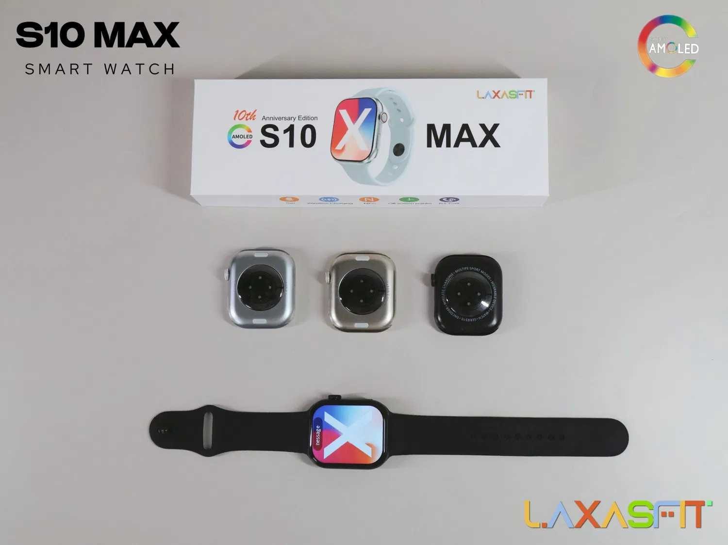 ✨ S10 MAX AMOLED Smart Watch
