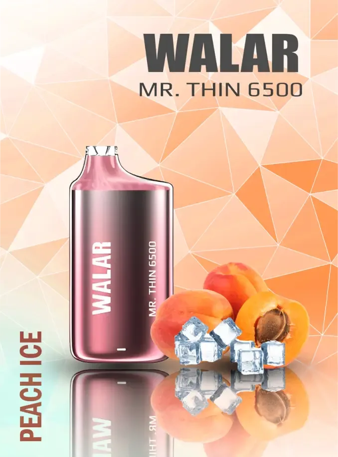 Walar Mr Thin 6500 Cotton Candy Vape কটন ক্যান্ডি ভেপ
