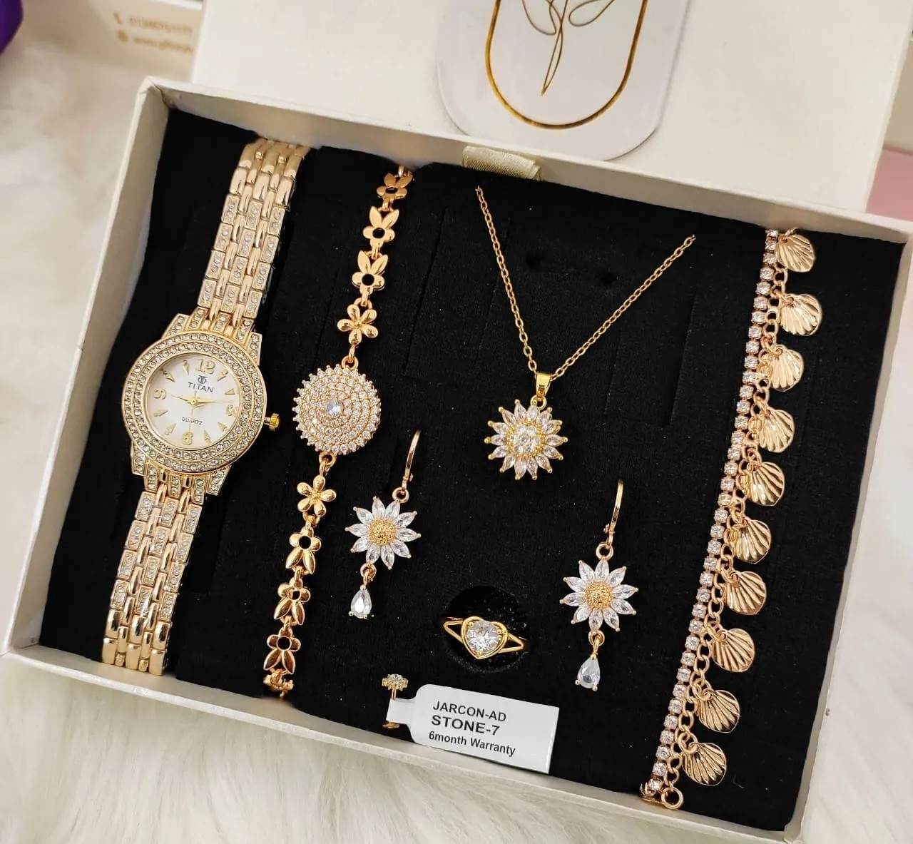 ✨ Exclusive জারকান এডি স্টোন জুয়েলারি সেট ✨